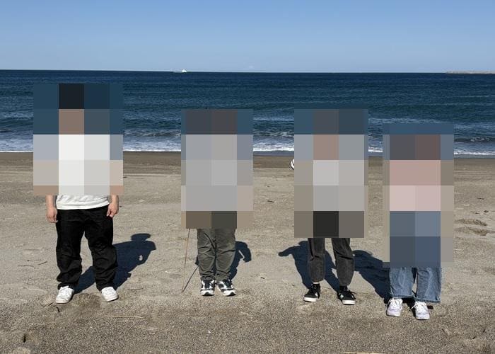 1年ぶりの海