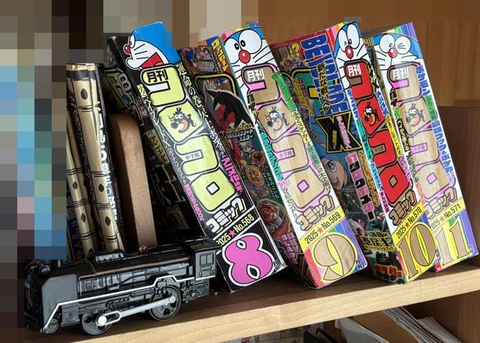 中学生である次男の本棚（小学生みたい）